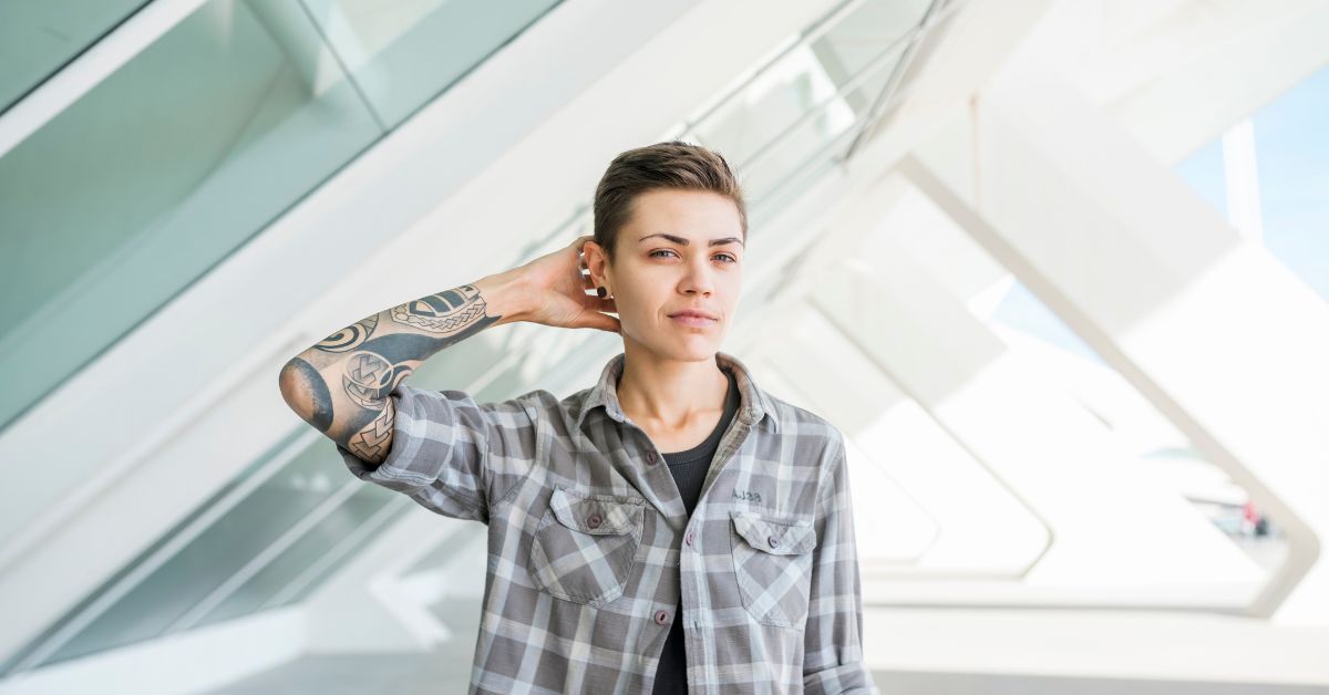 Teanage haircut
