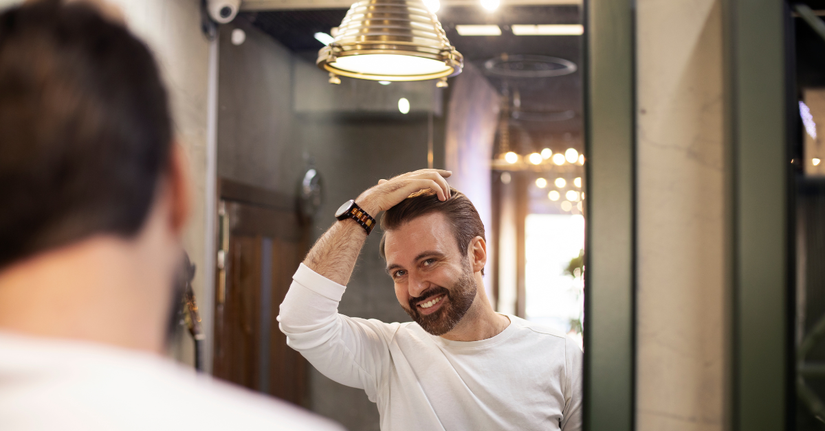 Haircut for receding hairline